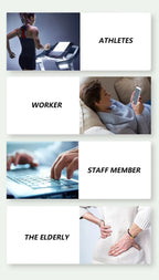 Massage gun for athletes, workers and office staff